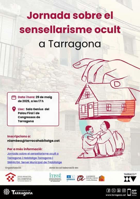Jornada sobre el sensellarisme ocult a Tarragona