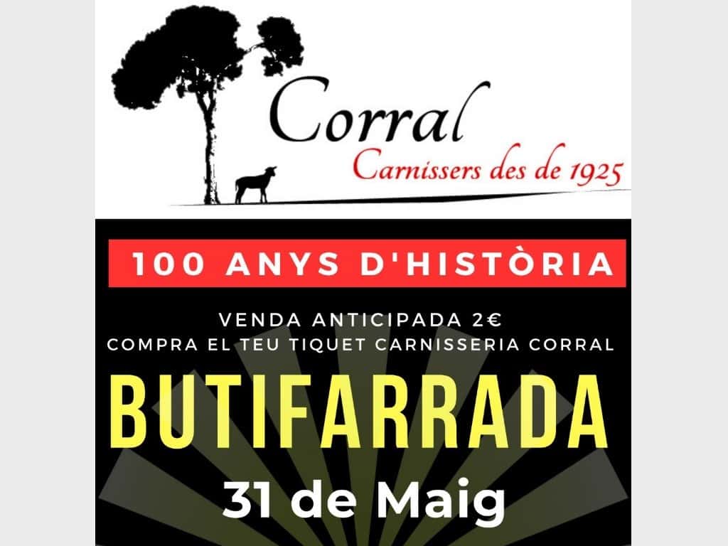 Celebración 100 años de la Carnisseria Corral + botifarrada