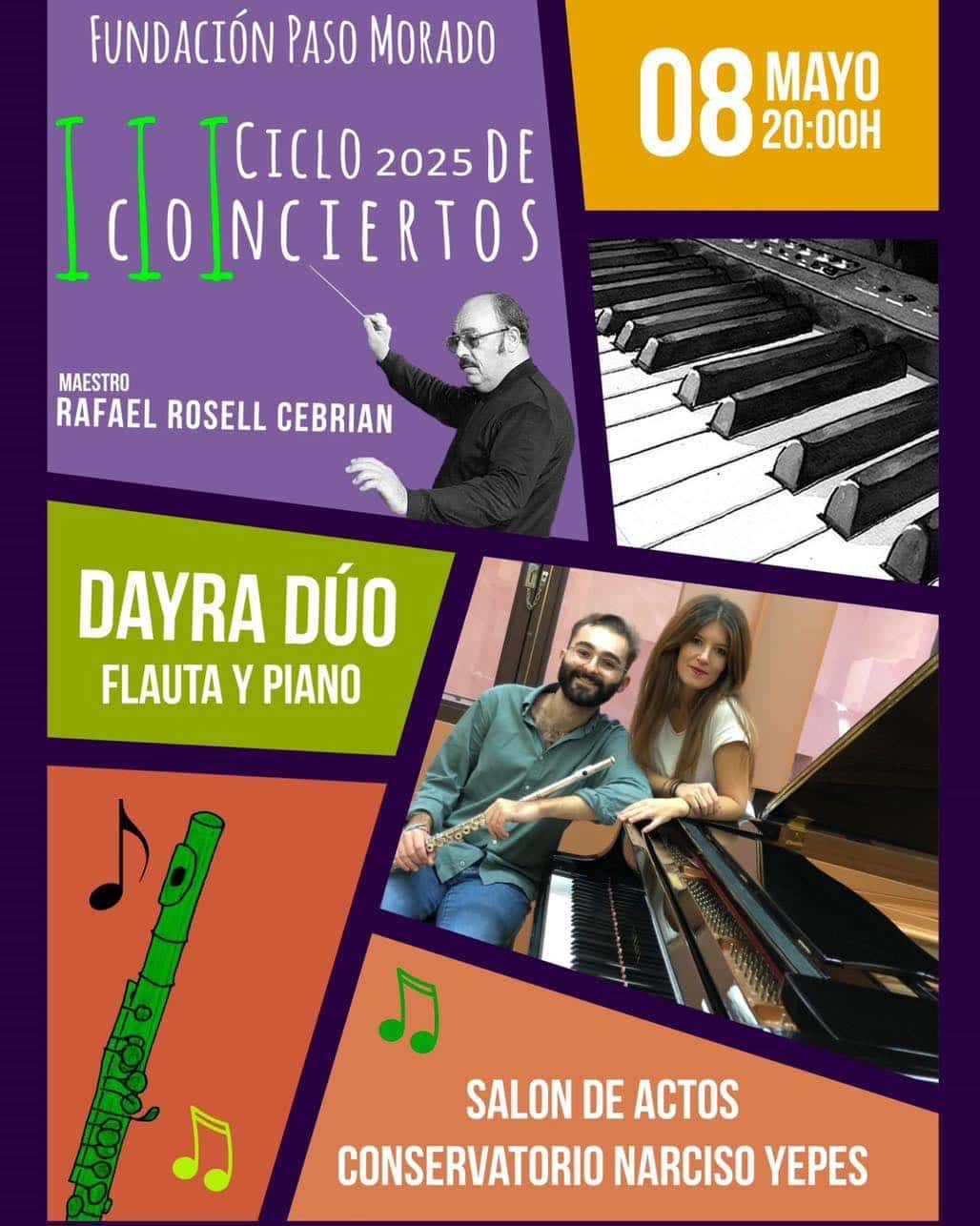 CONCIERTO DAYRA DÚO III CICLO CONCIERTOS PASO MORADO