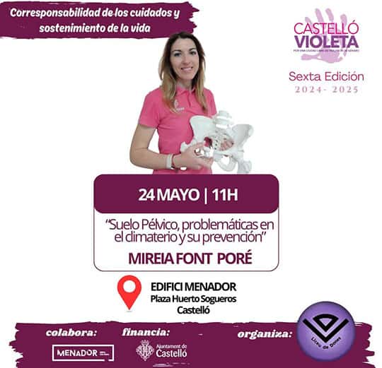 Ponencia sobre salud pélvica femenina y prevención
