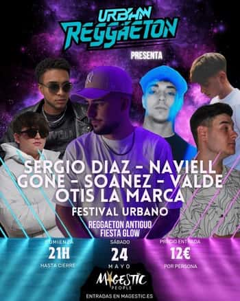 Urban Reggaeton: Fiesta reggaeton antiguo + Fiesta Glow