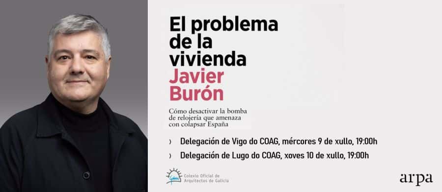Presentación do libro 'O problema da vivenda. Como desactivar a bomba de reloxaría que ameaza con colapsar España' de Javier Burón