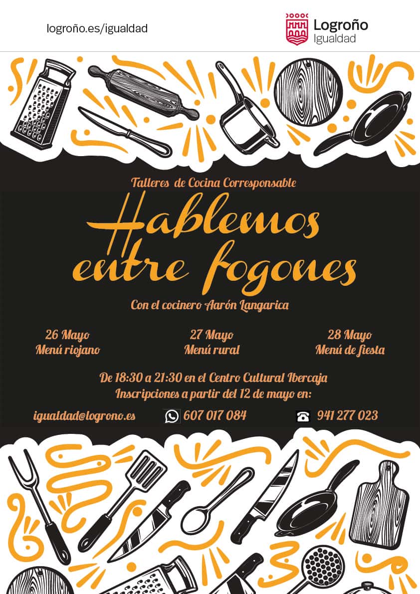 Taller de cocina corresponsable "Hablemos entre fogones"