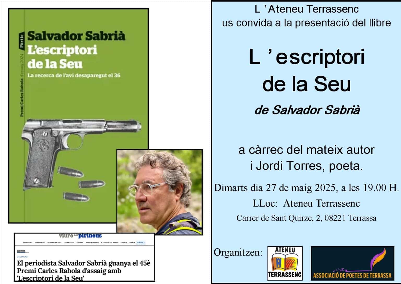 Presentació de “L’escriptori de la Seu”