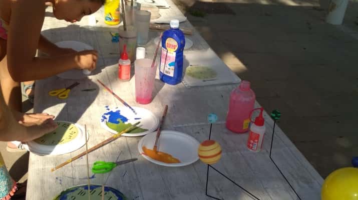 Jugateca al parc del Riu: Jocs solars