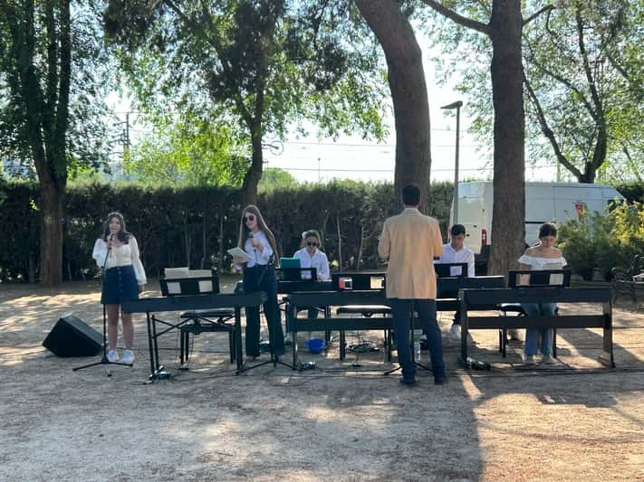 Actuación de la Agrupación de la EMM de Rivas
