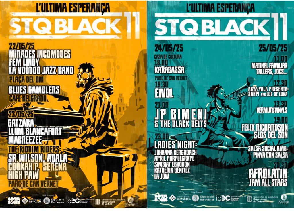 StQBlack. Actuació musical amb JP Bimeni & The Black Belts