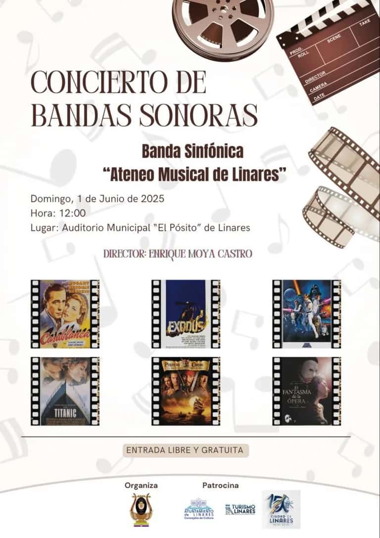 Concierto de Bandas Sonoras de la Banda Sinfónica «Ateneo Musical de Linares»