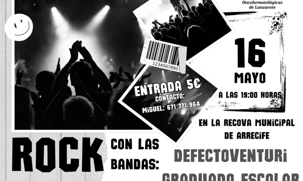 Concierto de Rock Solidario a beneficio de AFOL