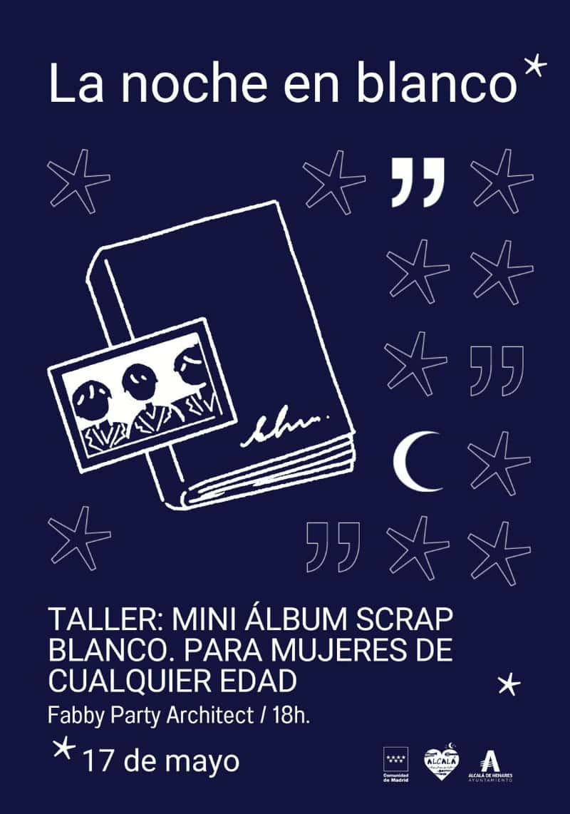 Taller Mini Album Scrap Blanco para Mujeres de Cualquier Edad