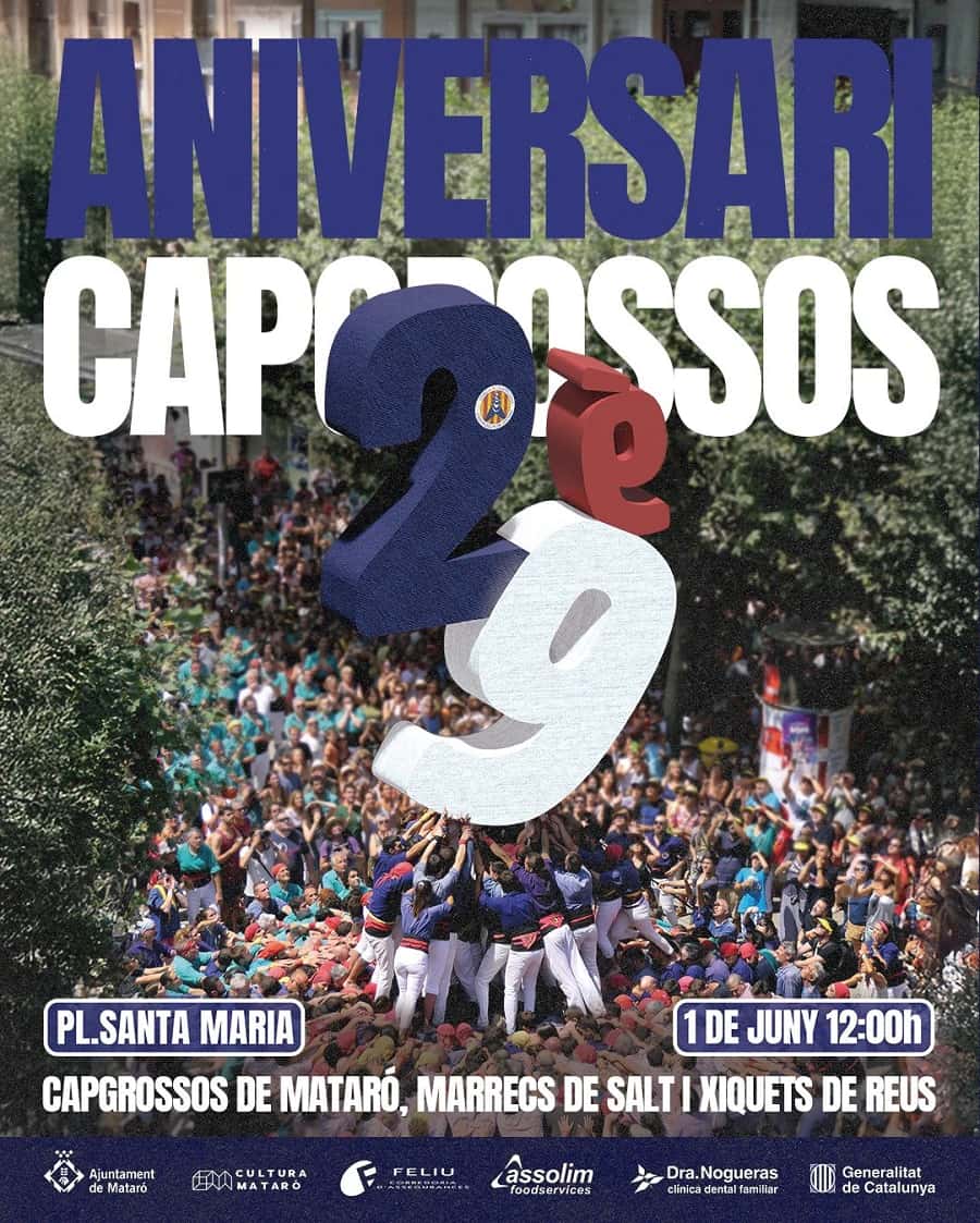 29è Aniversari de la Colla Castellera Capgrossos de Mataró