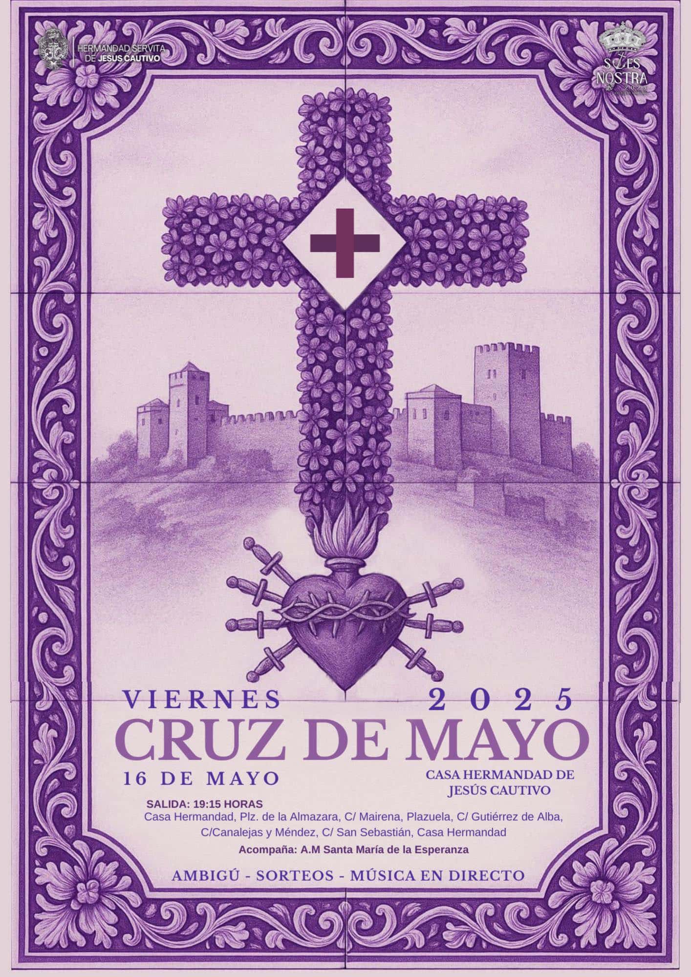 Cruz de Mayo: Hermandad de Jesús Cautivo
