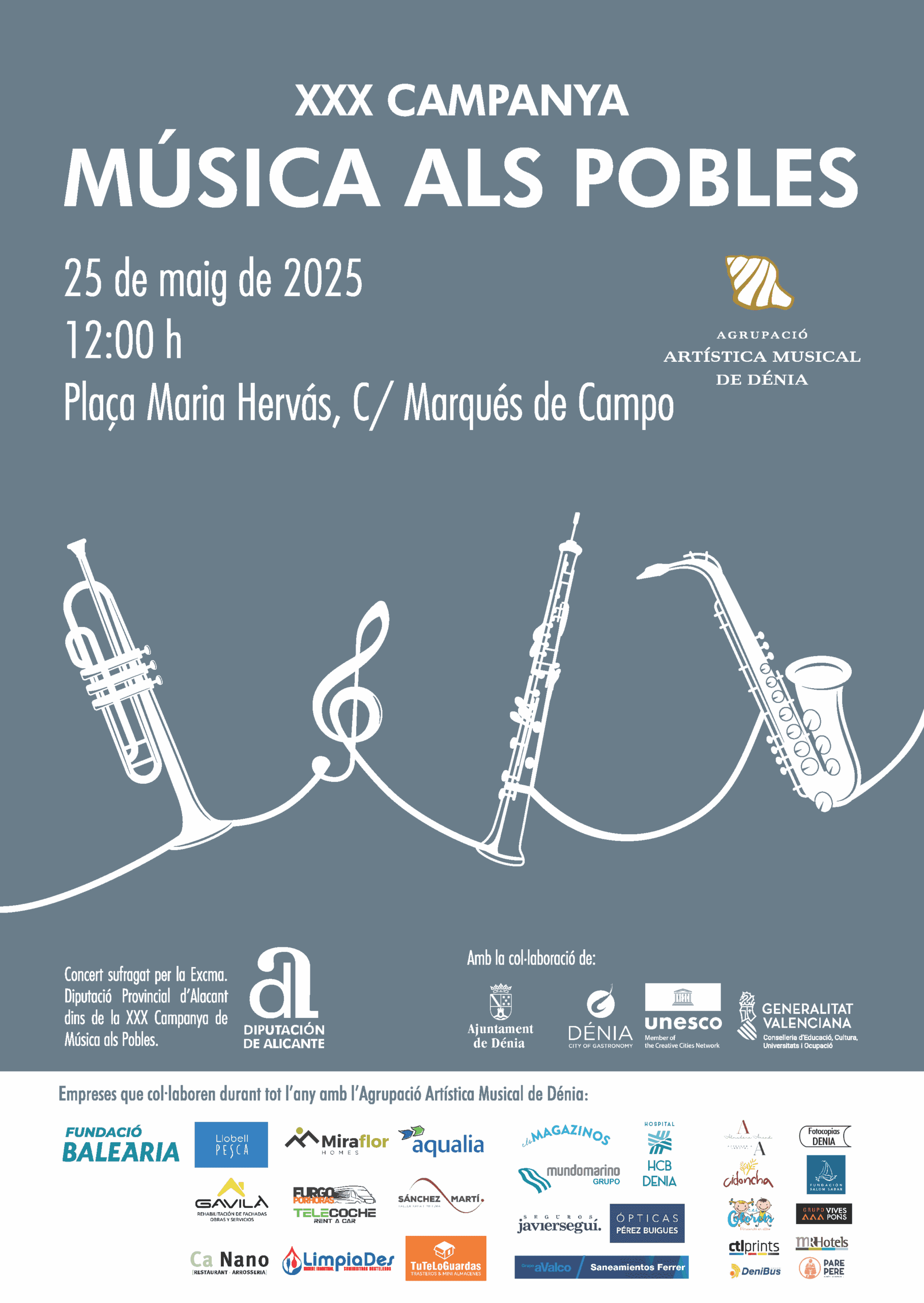 Concierto Música als Pobles