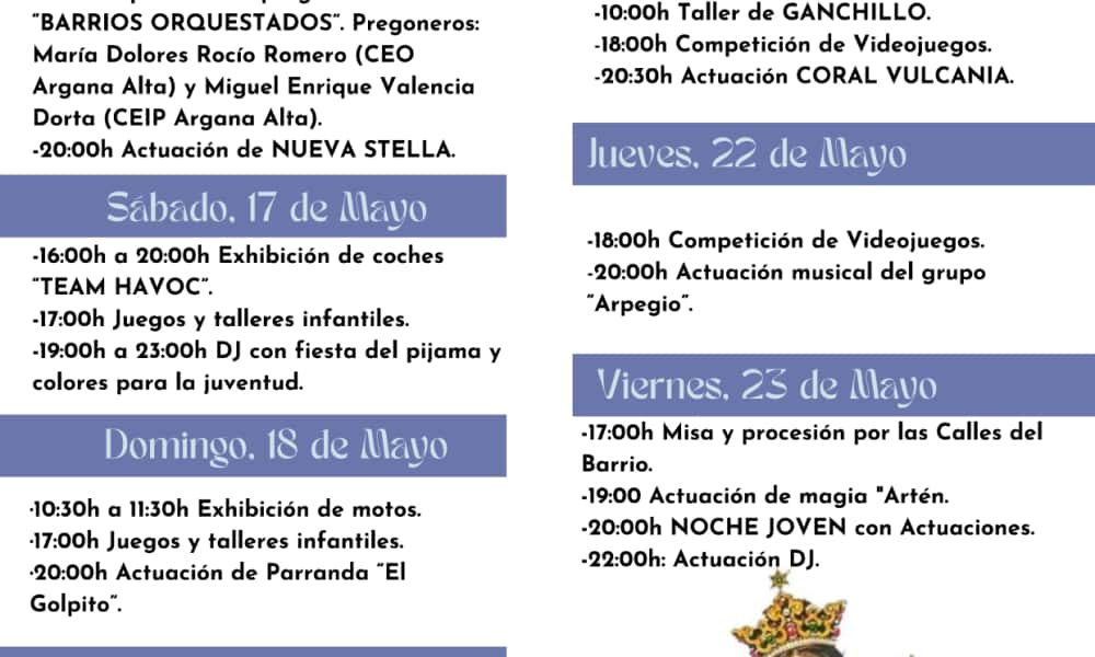 Fiestas de Argana Alta