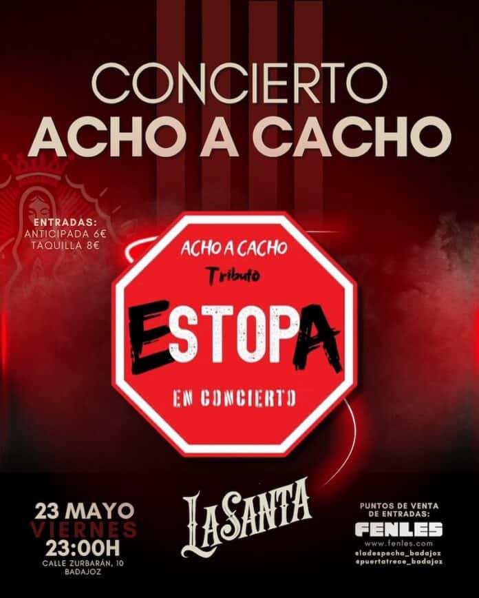 Acho a Cacho en concierto tributo a Estopa