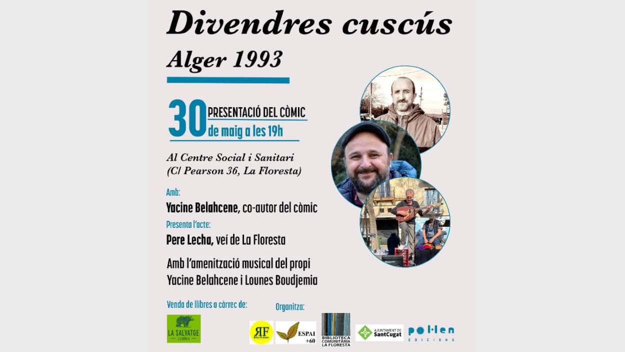Presentación de cómic: 'Divendres cuscús. Alger 1993'