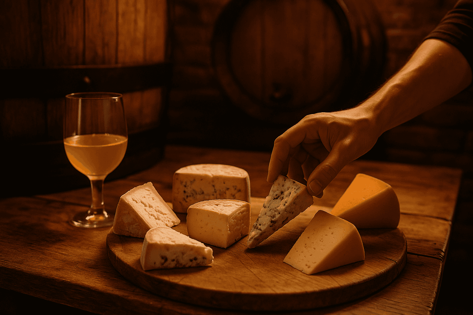 Cata de quesos y otros productos lácteos