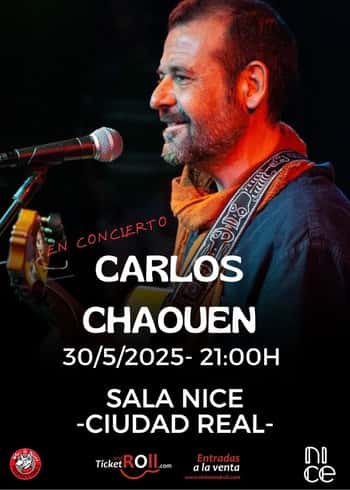 Carlos Chaouen en Sala Nice