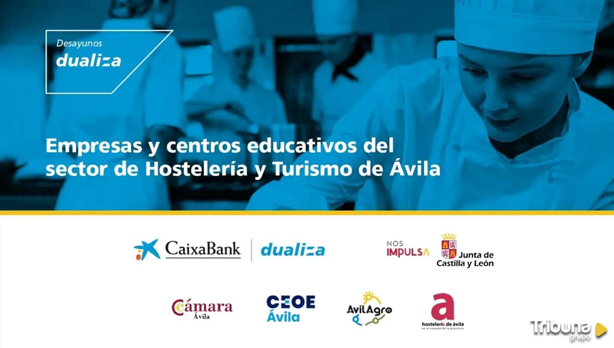 Desayuno Dualiza para acercar la FP a las empresas de hostelería y turismo de Ávila
