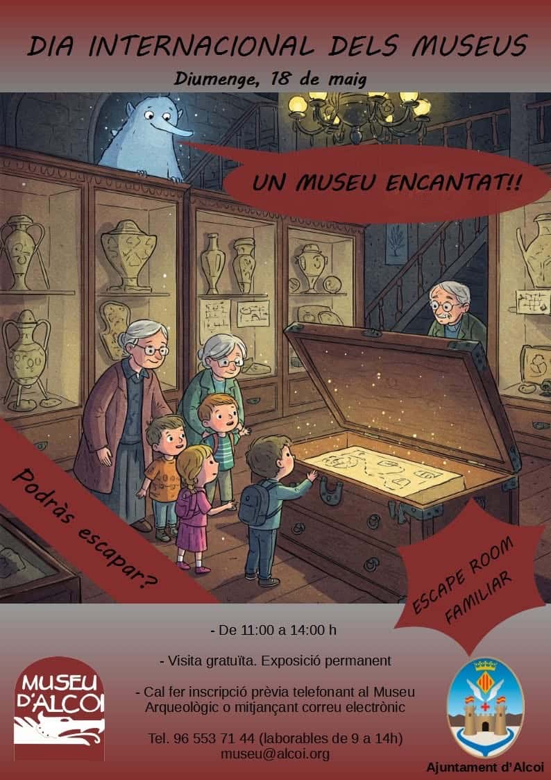 Escape Room Familiar: «Un Museu Encantat» Museu Arqueològic de Alcoy