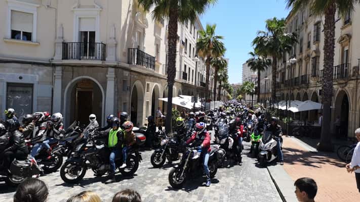 Ruta Solidaria en Moto de CSIF a favor de Cruz Roja