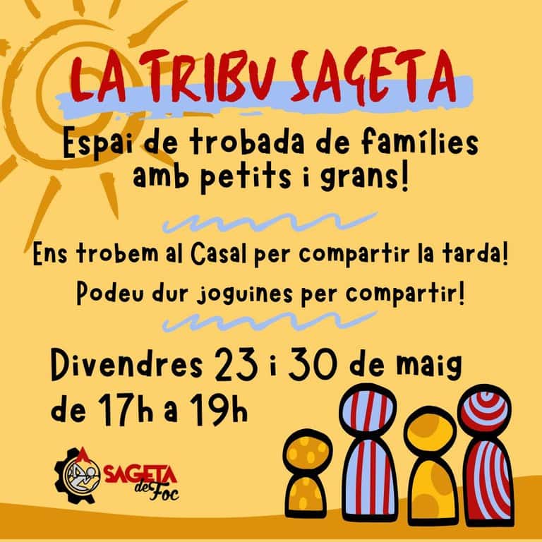 LA TRIBU SAGETA. Espacio de encuentro de familias con pequeños y grandes