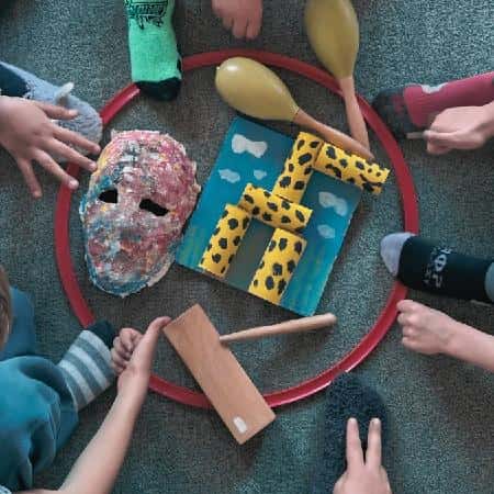 Exposición del alumnado del taller infantil