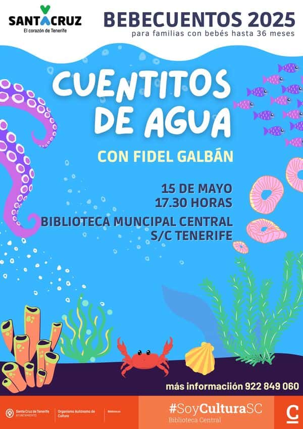 Cuentitos de agua con Fidel Galbán