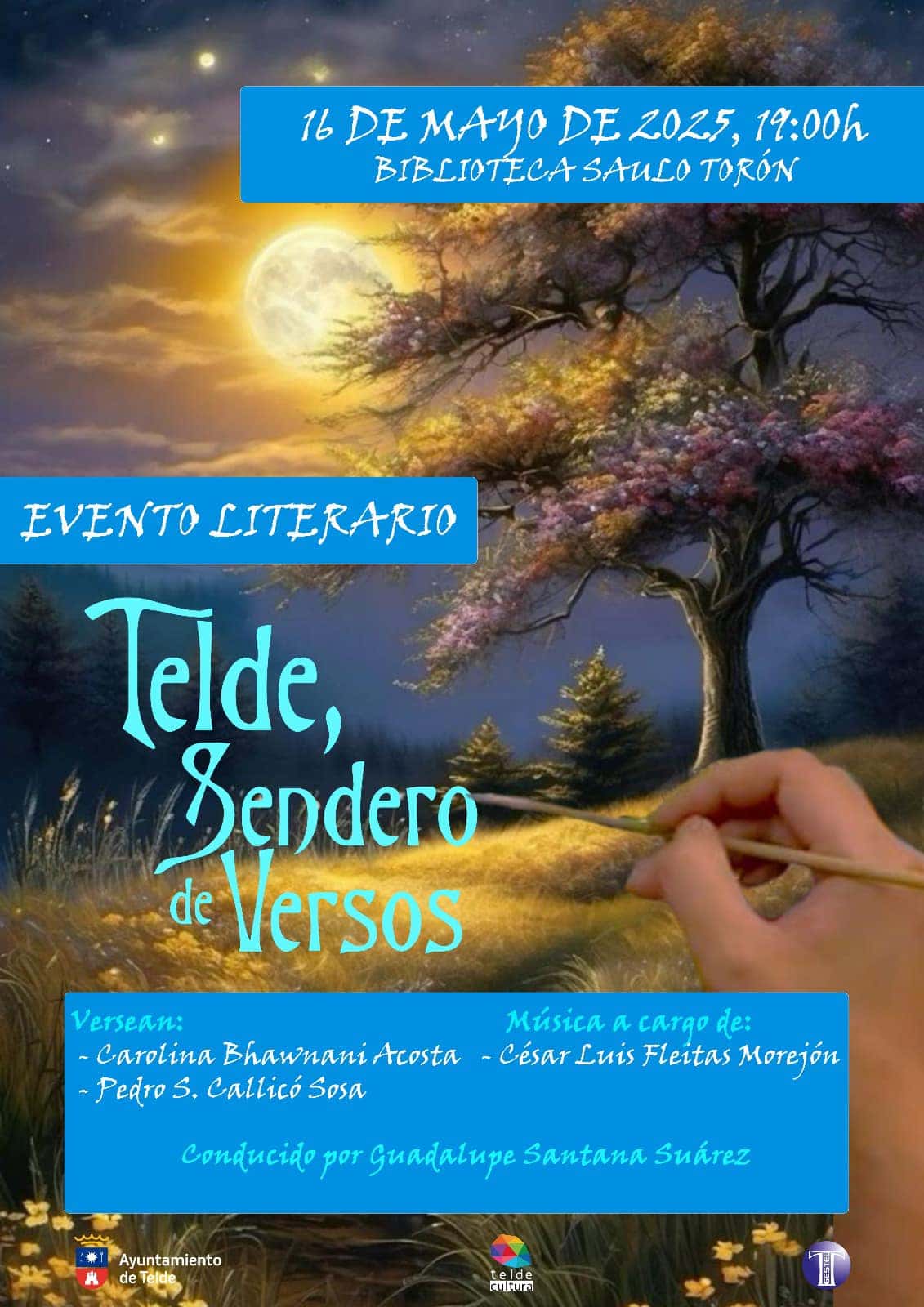 Evento literario “Telde, Sendero de versos”