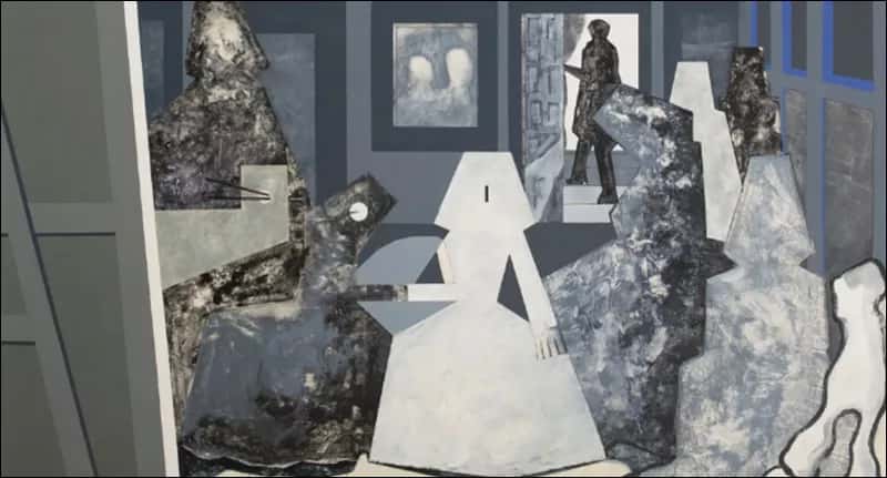 Muestra “Homenajes y Geometría” de Joaquín González, Quino