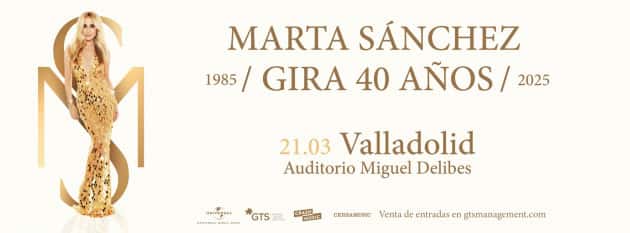Marta Sánchez. Gira 40 años