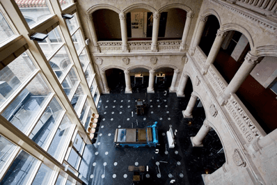 Exhibición de la cabeza de Baco