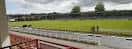 Campo de hierba y gradas del Complejo Deportivo Las Mestas