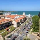 Vista panorámica de la zona de El Sardinero y la costa de Santander