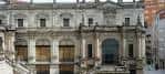 Primer plano de la fachada principal del Museo de Arte Moderno y Contemporáneo de Santander