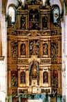Detalle del Retablo Mayor de la Iglesia de San Miguel Arcángel