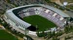 Vista aérea general del Estadio José Zorrilla y sus alrededores en Valladolid