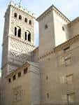 Vista de la torre mudéjar de la Iglesia de San Gil Abad