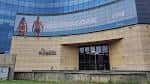 Fachada principal y entrada de la sede de EITB en Bilbao