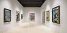 Interior de una de las salas de exposición con obras de arte
