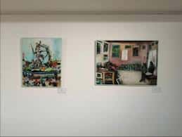 Obras de arte moderno expuestas en la galería Sala Patricio - Howden Art