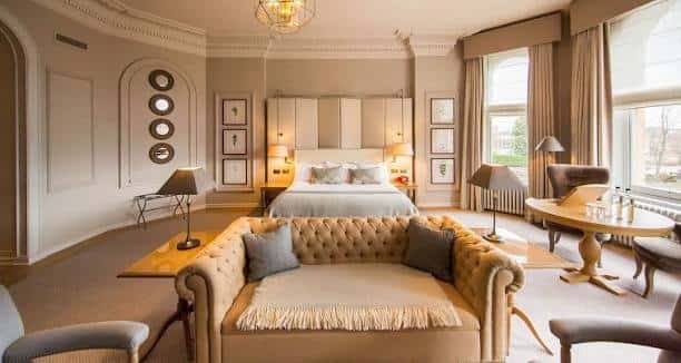 Suite elegante con vistas a la ciudad de York