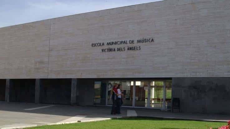 Vista exterior del Conservatori de Música de Sant Cugat