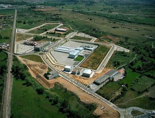 Vista aérea del Parque Tecnológico de León mostrando su extensión y ubicación rural