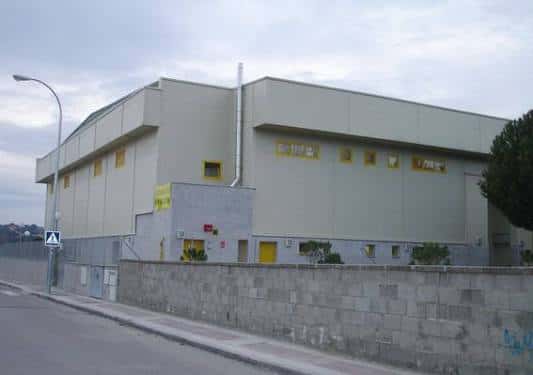 Vista exterior del Polideportivo San Agustín Los Negrales