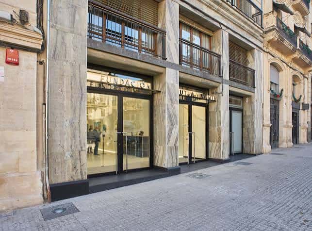Fachada principal de la Fundación Mutua Levante en Alcoy
