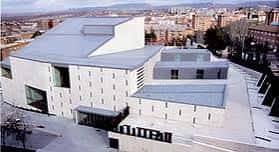 Vista aérea del Teatro Auditorio Buero Vallejo en Guadalajara