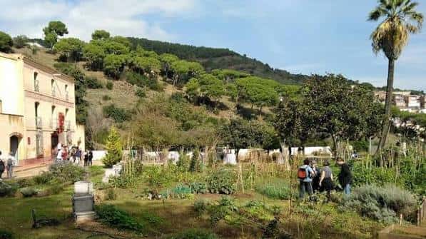 Actividades al aire libre en los jardines del Centre de Natura Can Soler