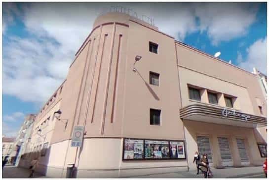 Fachada exterior del Teatro Ortega en Palencia