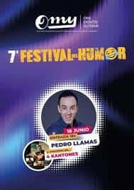 Cartel promocional de Pedro Llamas + 4 Kantones en Cine y Eventos Outdoor OMY